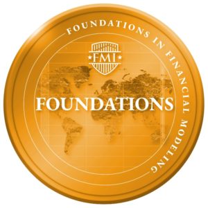 Foundations In Financial Modeling Badge