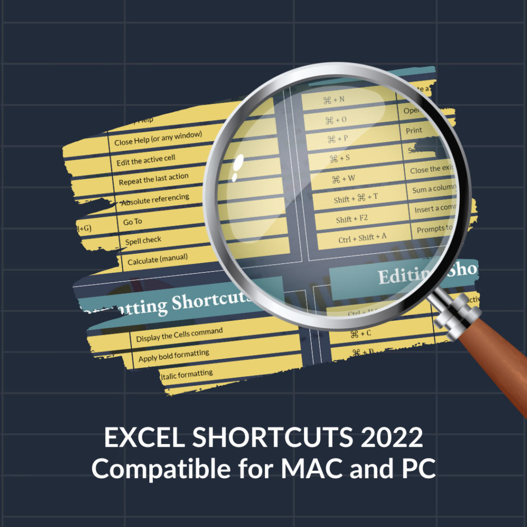 Financial Modeling Excel Shortcuts