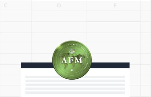 Advanced Financial Modeling Certification